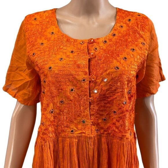 Sheena 💯% Cotton Free Size Dress FREE SIZE - Picture 4 of 13